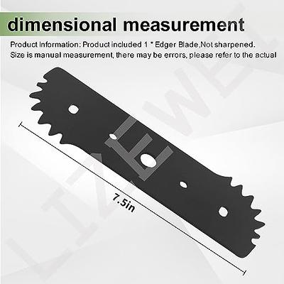 7-1/2 in Replacement Edger Blade