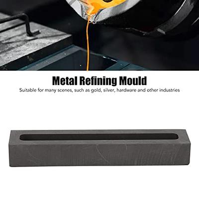 Brrnoo Ingot Mold,3.5in Casting Graphite Molds Melting Metal
