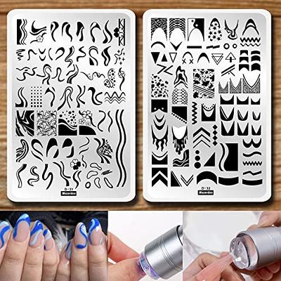 Space Moon Stars Nail Art Stamping Plate Nail Stamp for DIY Manicure Art Nail  Stamping Tool Stamping Plate - Etsy