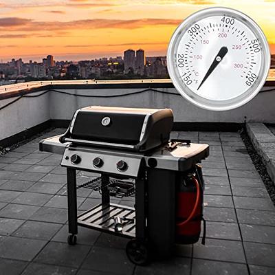 Stainless Steel Grill Thermometer Silver For Spirit 200 And 300