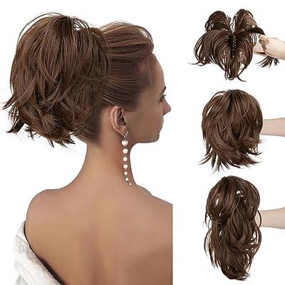  Aubatece Mannequin Head Stand with Head Included Wrap Hair Bun  Curly Scrunchie Hair Bun Messy Extension Piece Updo Extensions wig Extension  Beads with Silicone (J, One Size) : Beauty 