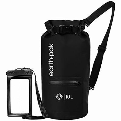 Piscifun Dry Bag, Waterproof Backpack 5L/10L/20L/30L/40L, with Waterproof  Phone Case for Kayking, Boating, and Fishing