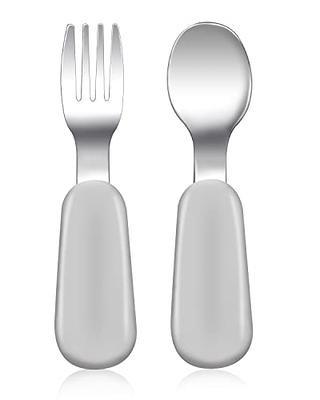 Toddler Utensils, Toddler Forks and Spoons, Stainless Steel