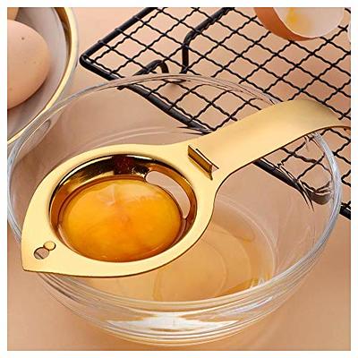 Egg Separator Gadget Egg Yolk White Separator Holder Sieve Funny