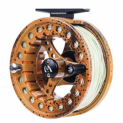  Maxcatch Tino Fly Fishing Reel (3/4wt 5/6wt 7/8wt) And Pre-Loaded  Fly Reel