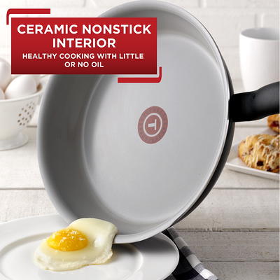 T-fal Initiatives 14-Piece Ceramic Cookware Set 