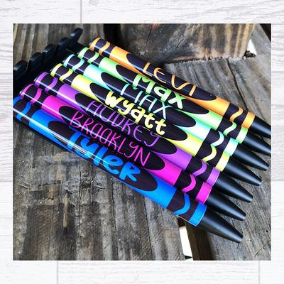 Glitter Crayon Teacher Gel Pens - Yahoo Shopping