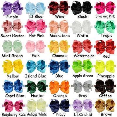 4 6 Inch Baby Girl Children Hairs Bow Boutique Grosgrain Ribbon