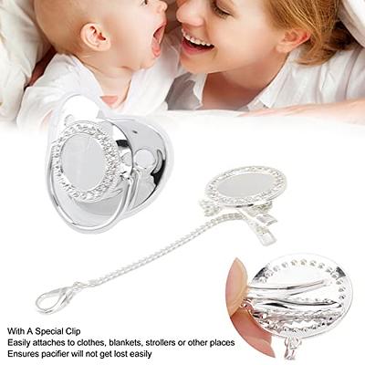 CLEARANCE CLOSEOUT* Bling Pacifier Sublimation Keepsakes