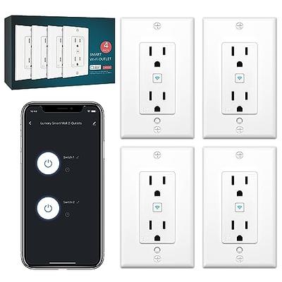 Wireless Wall Tap Smart Plug (4 Outlets,4 USB Ports) - WTP110