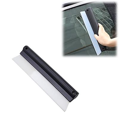 Multifunctional Bathroom Mirror Squeegee Glass Wiper Cleaner Rubber Blades  with Spray Bottle for Outdoor Indoor Car Windows )