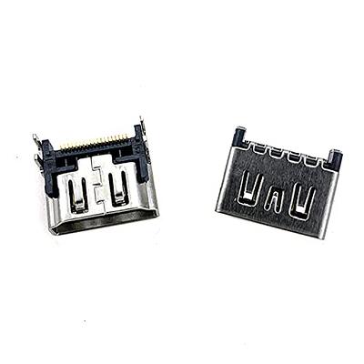 Mcbazel 2Pcs HDMI Port Replacement for PS5 with T8 Screwdriver, HDMI Port  Socket Interface Connector Replacement Part Repair Kit for PS5