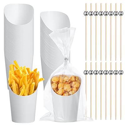 Disposable French Fries Paper Cup Disposable French Fry Container Food  Packaging Paper French Fries Box - Buy Food Packag…