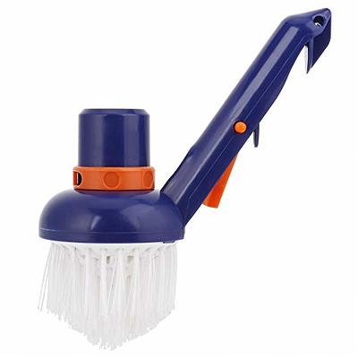 BORDSTRACT Pool Brush, Nylon Corner Vacuum Brush for Swimming Pool Step and  Stairs, Manual Cleaning Supplies for Spas Hot Tubs Cleaning - Yahoo Shopping
