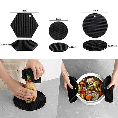 Silicone mats for Kitchen Counter, Pot Holders and hot Pads,Heat Resistant  mats for countertop,Multipurpose Table and Countertop Decor Protection mats  Kitchen Gadgets Set for 6 - Yahoo Shopping