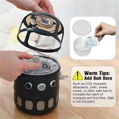 Vortex Indoor Insect Trap - Catcher & Killer for Fruit Flies, Gnat,  Mosquito, Moth - UV Light Non Zapper Suction Glue Board - Bug Light Fruit  Fly Trap