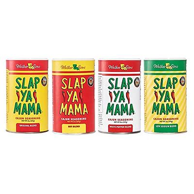 Slap Ya Mama All Natural Cajun Seasoning from Louisiana, Low Sodium Blend,  MSG Free and Kosher