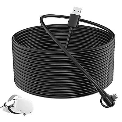 YRXVW Link Cable 10FT Compatible with Meta/Oculus Quest 3, Quest 2/Pro,  PICO 4 Accessories VR Headsets, Charging Cord and High Speed Data Wire,  Charging Cable for Steam Gaming PC (10FT) - Yahoo Shopping