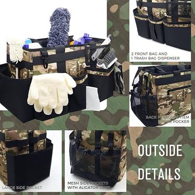 SCAVATA Wearable Cleaning Caddy, Cleaning Caddy Supplies Organizer with  Handle & Shoulder Straps for Housekeepers, Under Sink & Car Cleaning Tool  Organizers Bag with 4 Foldable Divider (Camouflage) - Yahoo Shopping