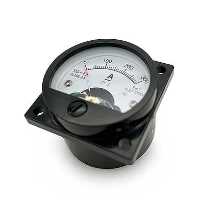 LEPEVNEY Analog Dial Panel Meter Voltmeter Gauge SO-45 DC 300A/75MV Round  Current Measuring Ammeter - Yahoo Shopping