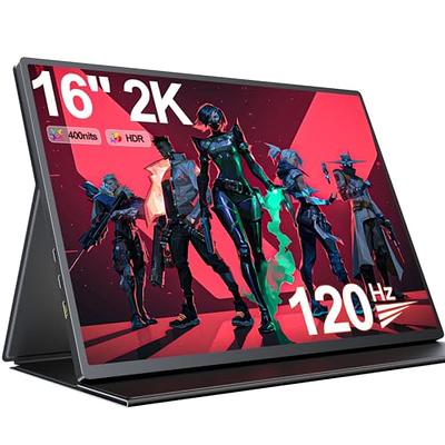 ARZOPA 16.1'' 144Hz Portable Gaming Monitor, 100% sRGB 1080P FHD Kickstand  Portable Monitor with HDR, Ultra Slim, Eye Care, External Second Screen for  Laptop, PC, PS5, Mac, Xbox, Switch-Z1FC - Yahoo Shopping