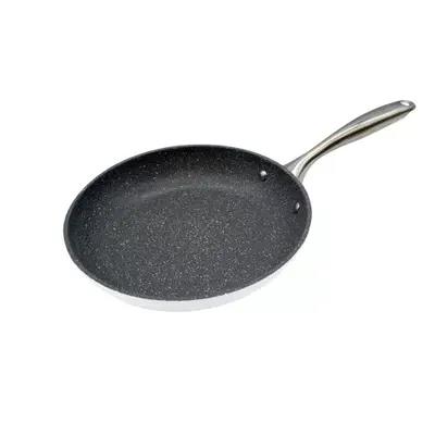 THE ROCK by Starfrit Fry Pan with Bakelite Handle, 9.5