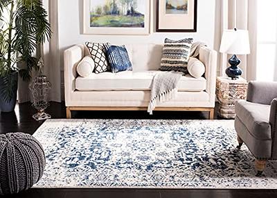 Snowflake Navy Rug