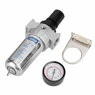 PointZero Airbrush Air Compressor Regulator with Water-Trap Filter