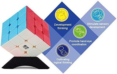 QY Toys Warrior W Speed Cube 3x3- Stickerless Magic Cube 3x3x3 Puzzles Toys  (56mm), The Most Educational Toy to Effectively Improve Your Child's  Concentration, responsiveness and Memory… - Yahoo Shopping