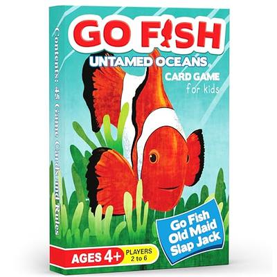 Easter Bunny Go Fish Card Game, Kids Ages 4-9, Play 3 Fun Games Including  Go Fish, Slap Jack & Old Maid Using 1 Deck