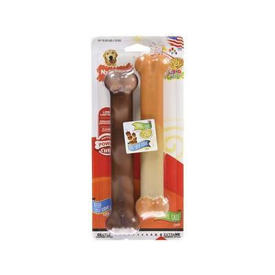 Nylabone Strong Chew Rubber Senior Dog Chew Toy Beef Flavor X-Large/Souper  - 50+ lbs, Orange (1 Count)