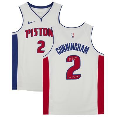 Men's Detroit Pistons Cade Cunningham Nike Teal Swingman Jersey - Classic  Edition