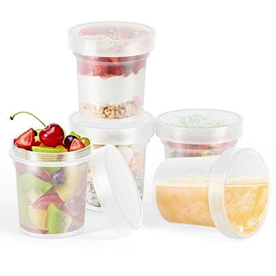 Deli Food Storage Containers Lids Soup Freezer Microwave 