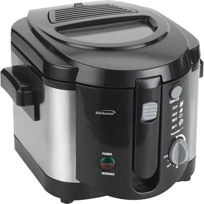 Elite Gourmet EDF-3500 Maxi-Matic 3.5 Quart Deep Fryer, Stainless Steel