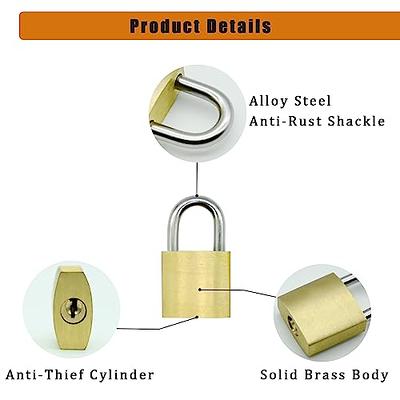 6Pcs Small Locks with Keys, Multicolor Luggage Locks ABS Plastic Covered  Copper Keyed Padlock Lock for Locker with Key - Suitable for Suitcase,  Backpack, Gym Locker, Jewelry Box - Yahoo Shopping