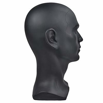 Mannequin Head with Male Face Model Display Stand Model Wig Hats