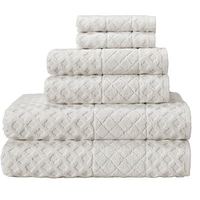 Maura Exquisite 4-Piece Turkish Bath Towel Set: Indulge in