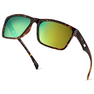 Polarized Men's Sunglasses Fishing Golf Driving Sports Anti Glare Glasses 