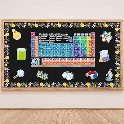  25 Pieces Science Bulletin Board Set, Multi Colors Science  Theme Cutouts Science Board Posters Science Lab Card Decorations with  Adhesive Dots for School, Classroom, Office, Chemistry Party Supplies :  Outus: Office