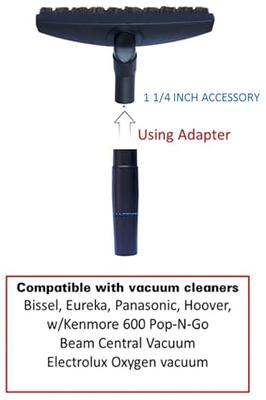 Shop Vac Hose Adapter Fittings. 2 1/2 Inch Universal Shop Vacuum