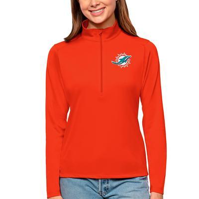 Miami Dolphins Antigua Tribute Polo - Charcoal