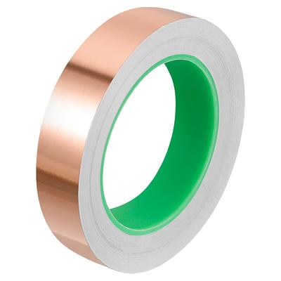 Copper Foil Tape 0.98 Inch x 21 Yards 0.08 Thick Double Sided for  Electronics - Copper Tone - Yahoo Shopping