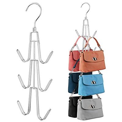 AmYoYo Purse Hook for Table Hanger Bag Holder Portable Handbag Hooks  Foldable Closet Organizer Restaurant Desktop Clip Hook