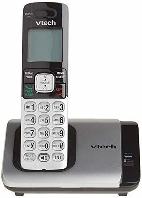 VTEch Handset Cordless Phone with Caller ID Silver/ Black