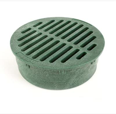 StormDrain 3 Green Outdoor Round Flat Drain Grate Cover - Superior  Strength and Durability - Fits 3 Inch Sewer & Drain Pipe / Fittings,  Triple Wall