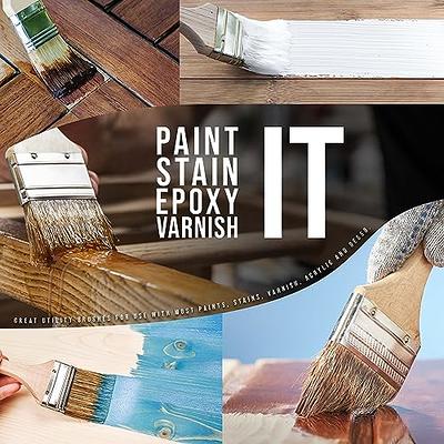 U.S. Art Supply 36 Pack of 1/2 inch Paint and Chip Paint Brushes for Paint,  Stains, Varnishes, Glues, and Gesso - Yahoo Shopping