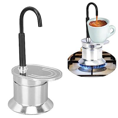 Mingkai Stainless Steel Pour Over Coffee Maker, Adjustable Pour Over Coffee  Stand with Double Filter, Freestanding Drip Cone Brewer and Stand, Make  Coffee Directly into Mug, Cup or Thermos Silver - Yahoo