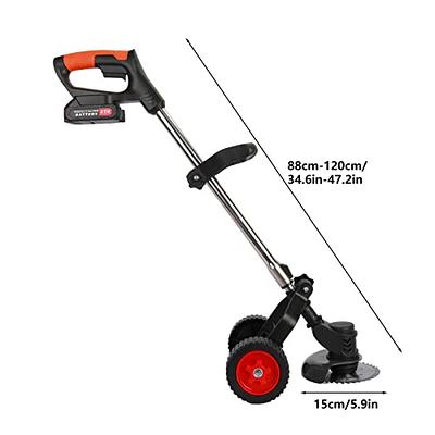 Electric Weed Wacker, Weed Eater Battery Powered, 21V 2Ah 3-in-1 Cordless  String Trimmer w/3 Types Blade & 2 Batteries, Edger Lawn Tool Powerful  Foldable Weedeater for Garden and Yard - Yahoo Shopping