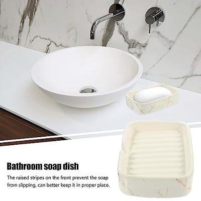 1 Pack Silicone Soap Dish Self Draining Soap Holder Bar Soap Holder for  Shower Soap Tray Travel Soap Container for Shower Kitchen Bathroom Hotel