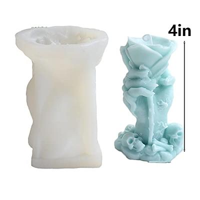 Dragon mold for candles, resin mold. Candle of dragon.